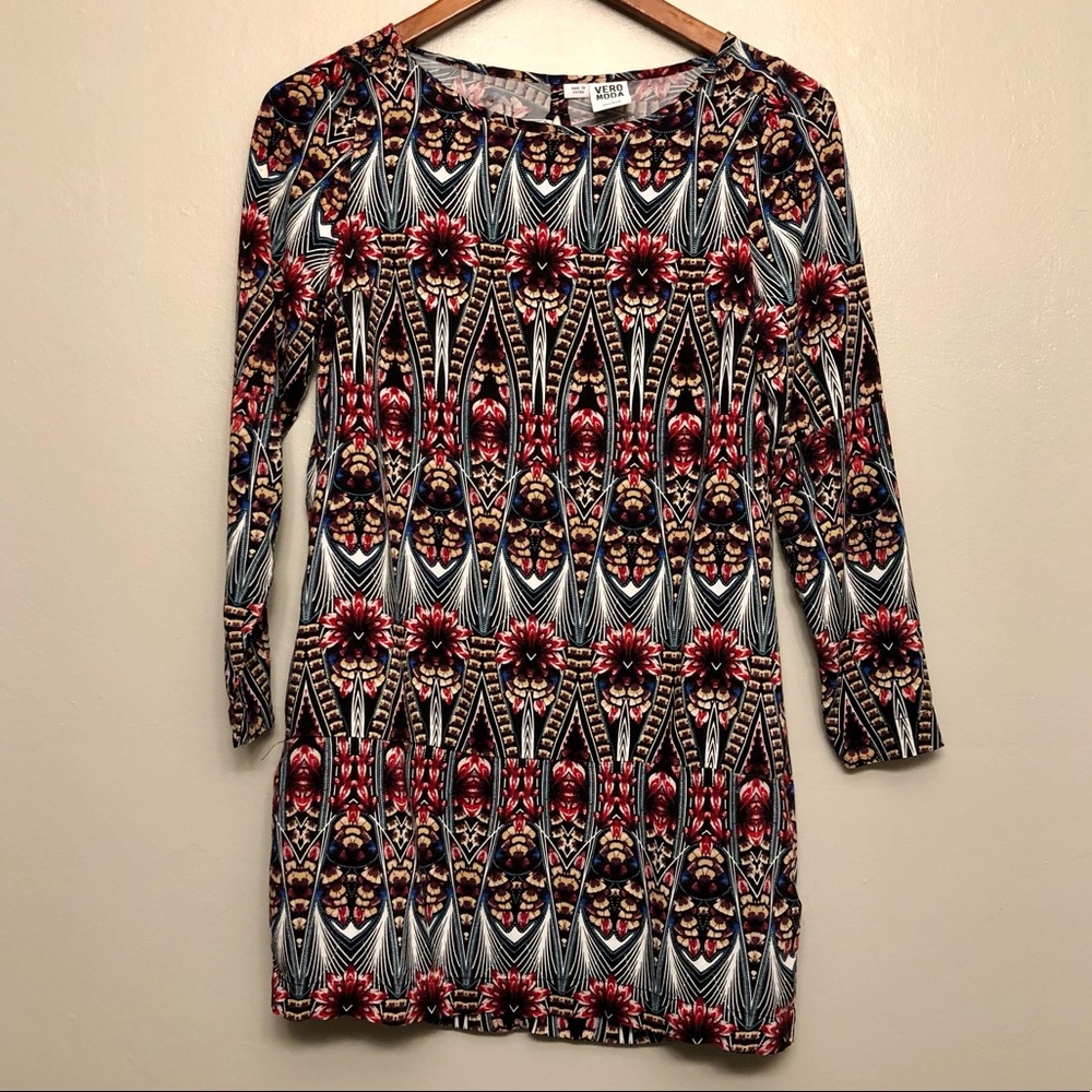 Vero Moda Printed Tunic Dress